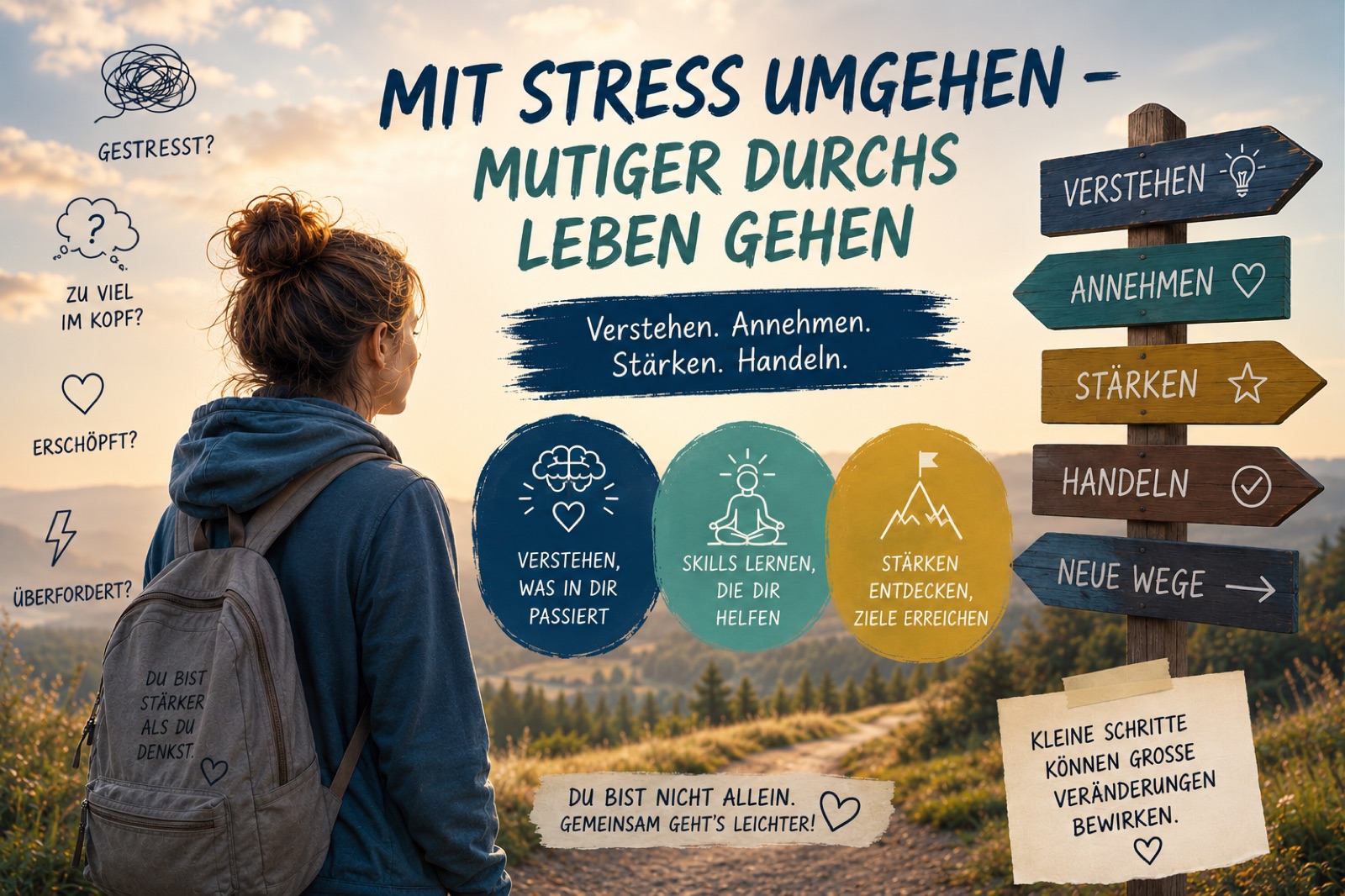 Jugendliche und Stress